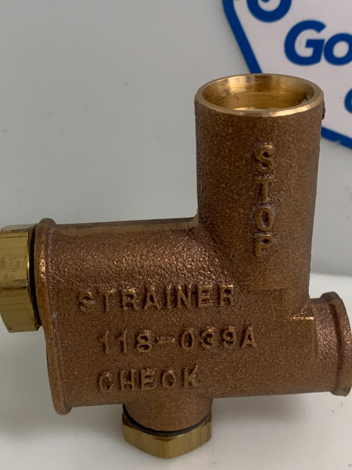 BRADLEY STOP STRAINER 118-039A