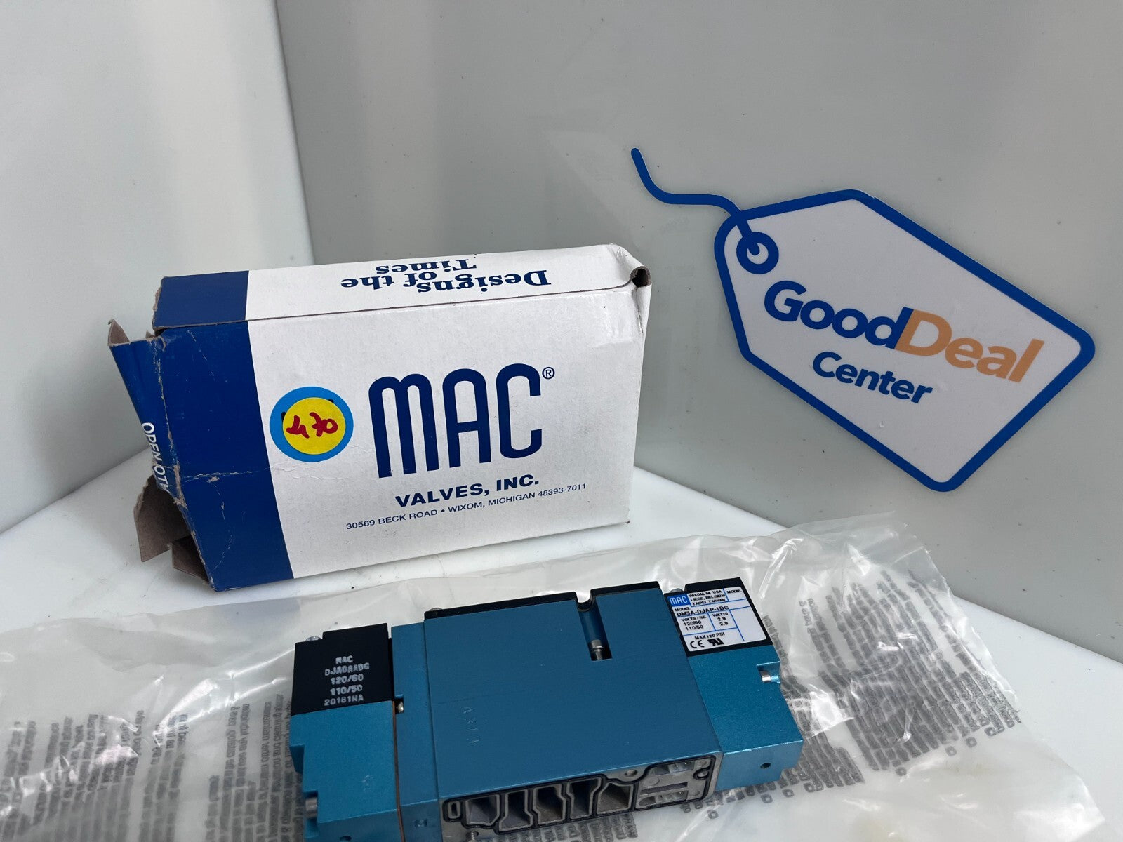 MAC Valves DJAOAADG DM3A-DJAP-1DG solenoid0