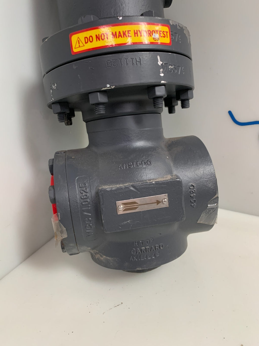 CARRARO ACTUATED CONTROL VALVE UBAN-V/AS2/100 W/ CARRARO VALVE WCC/1.0625 HT092