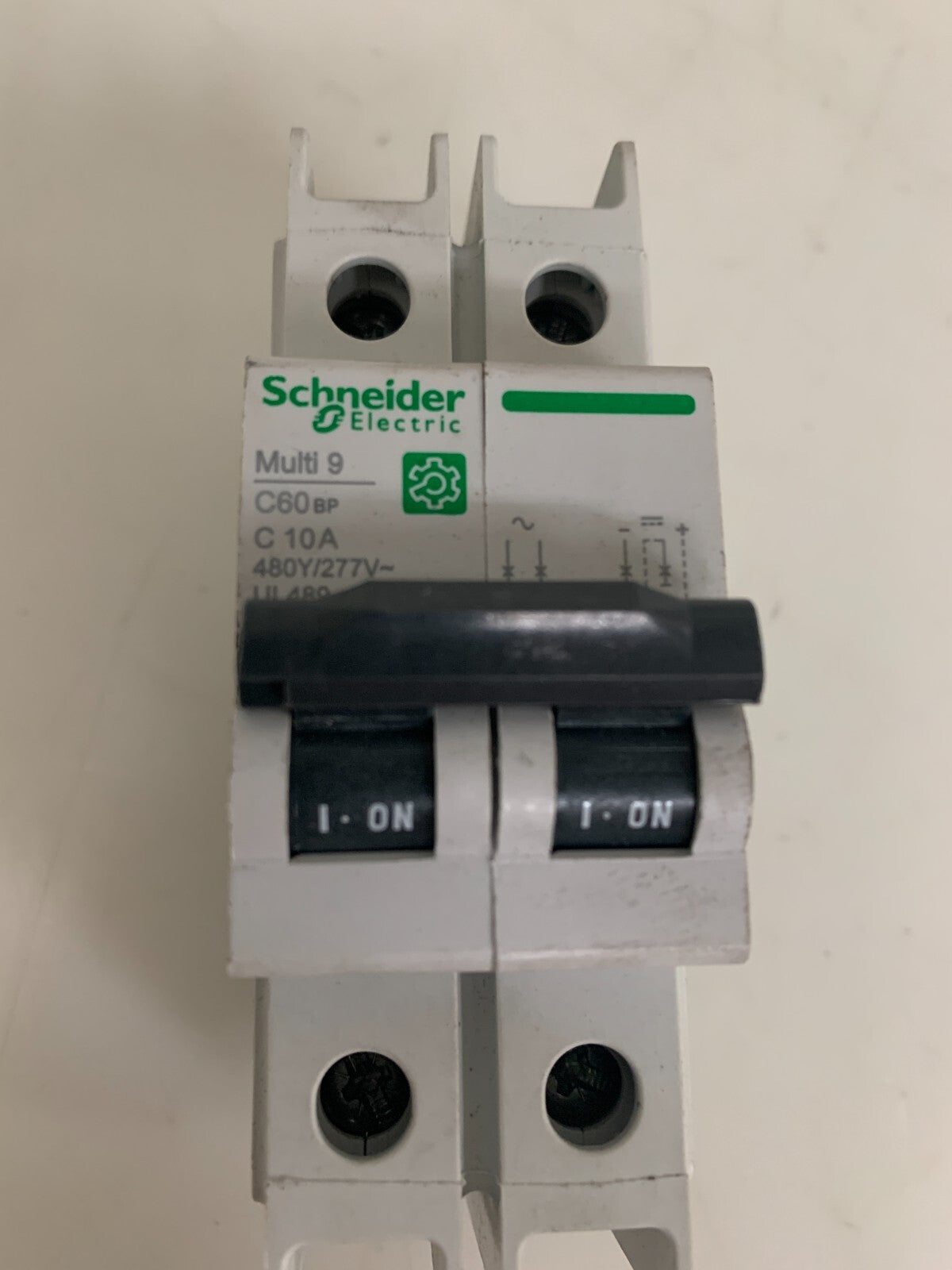 SCHNEIDER ELECT 3 POLE CIRCUIT BREAKER C80 BP C10 A MULTI 9