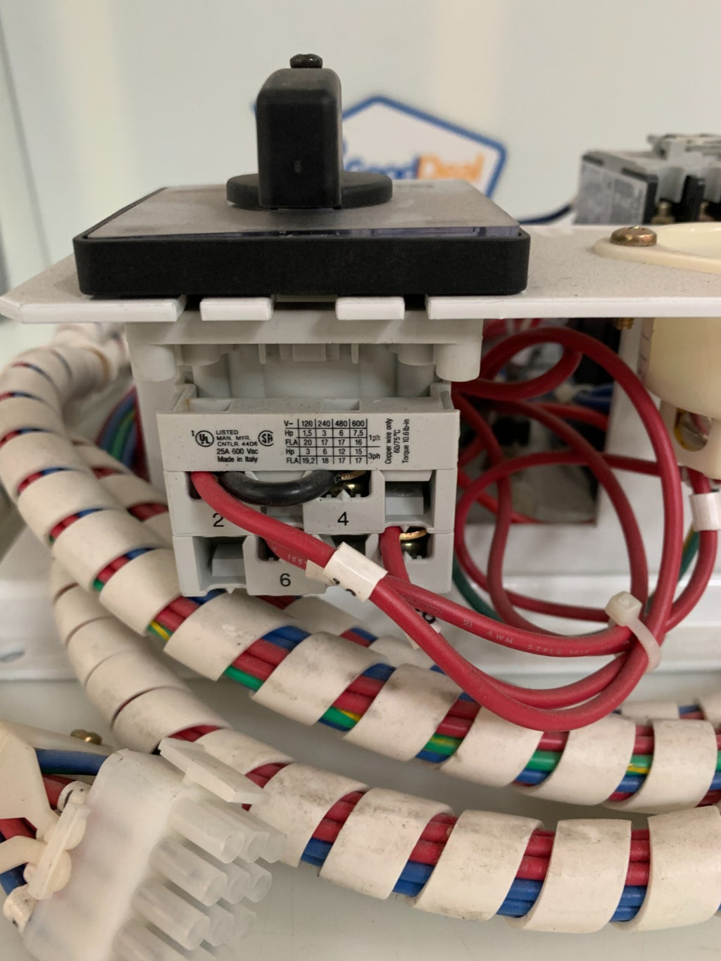 ALLEN BRADLEY MOTOR STARTER CONTROL BOARD 1503 C-E4D1