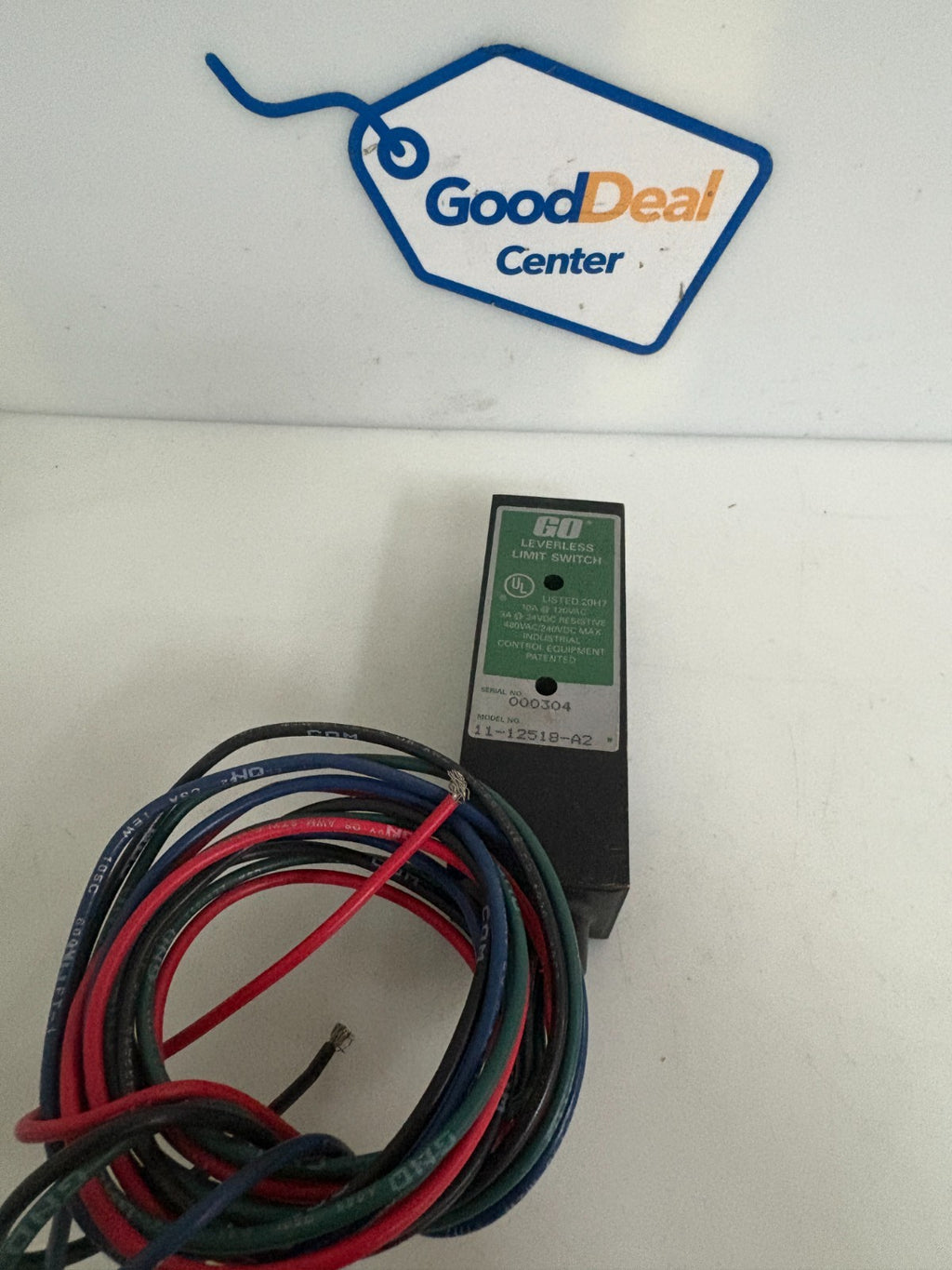 GO. LEVERLESS LIMIT SWITCH #11-12518-A2