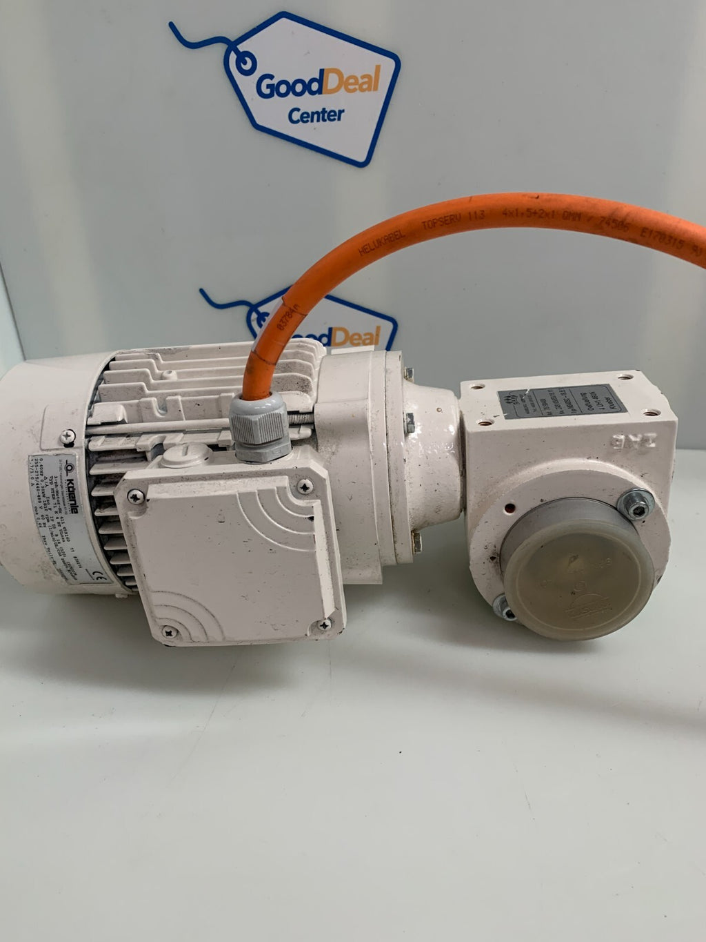 KUEENLE  3-ph-Motor-Nr 411 459160 Typ KTEN  #39174   W/ZAE Gearbox #751994003