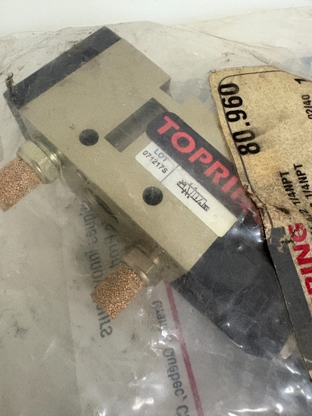 TOPRING SOLENOID VALVE 80.9601