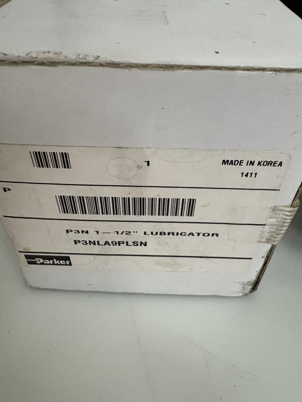 PARKER LUBRICATOR P3N 1-1/2" P3NLA9PLSN