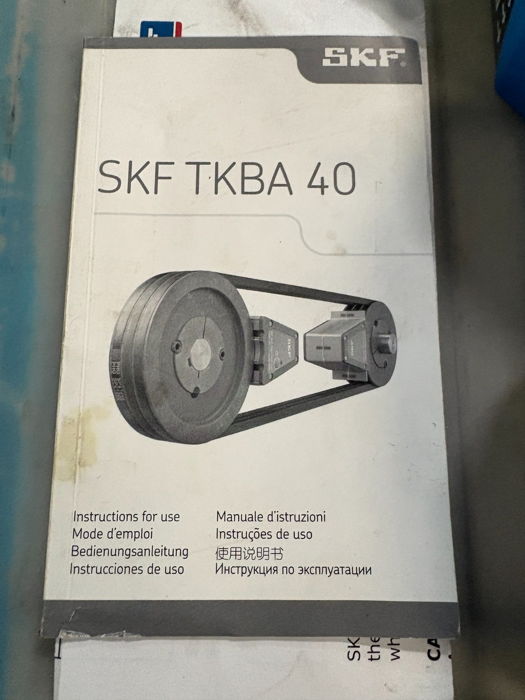 SKF RED LASER VBELT PULLEY AND BELT ALIGNMENT TOOL TKBA 402