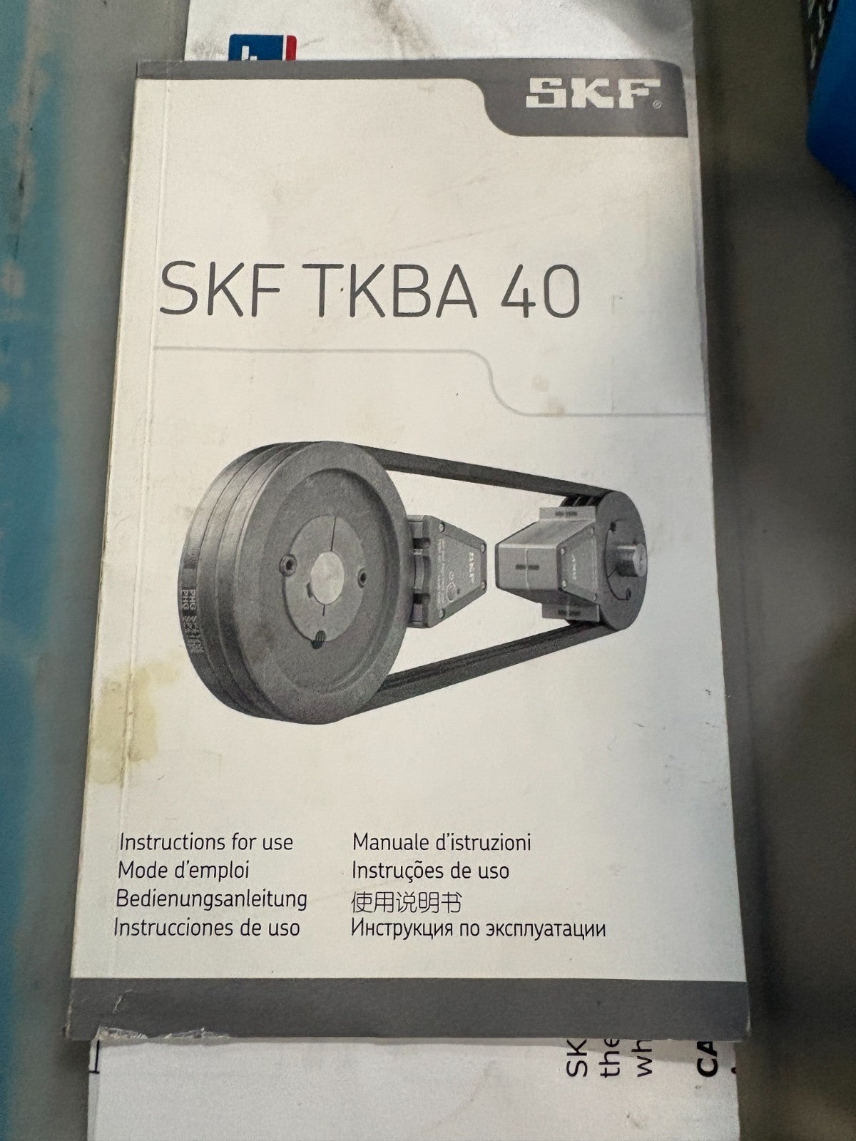 SKF RED LASER VBELT PULLEY AND BELT ALIGNMENT TOOL TKBA 402
