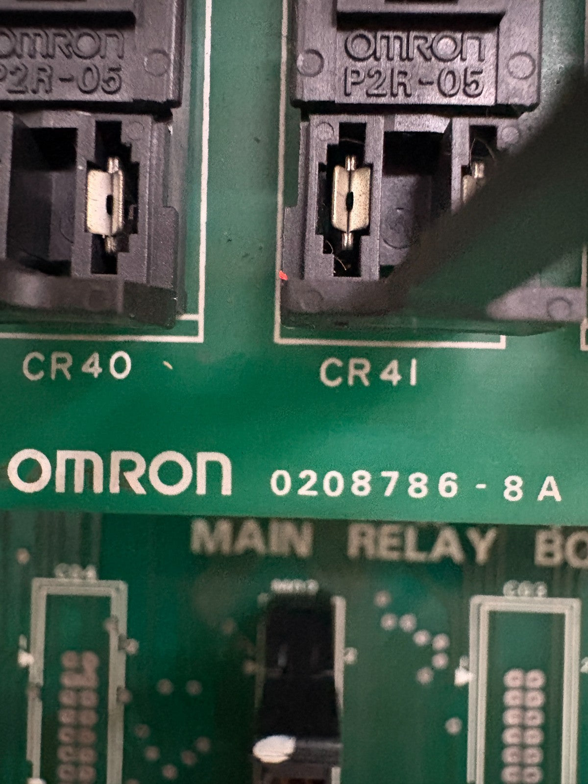 OMRON 0127070-7B NAKAMURA TOME MAIN RELAY BOARD G3G-NS1 (A)  W SUB RELAY BOARD