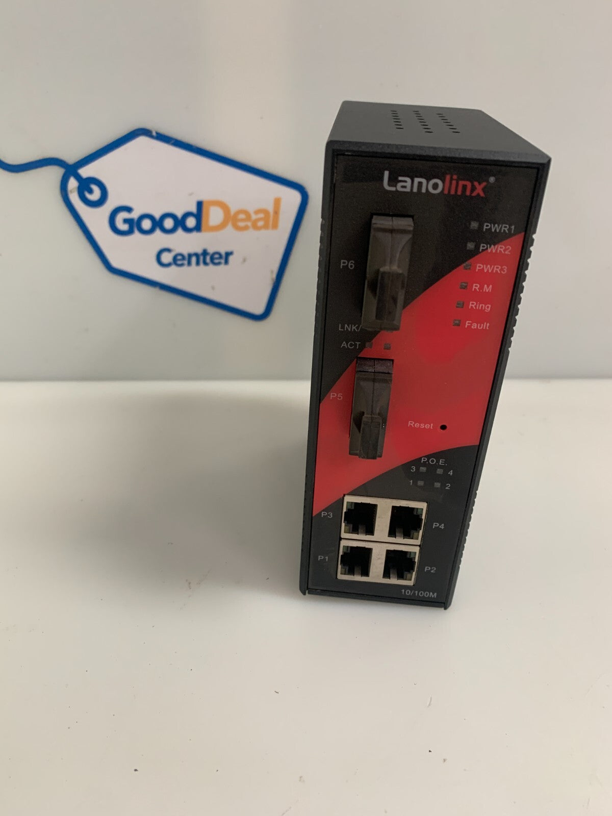 LANO LINX   Industrial 6 Port Ethernet Switch   LNP-602N-MM