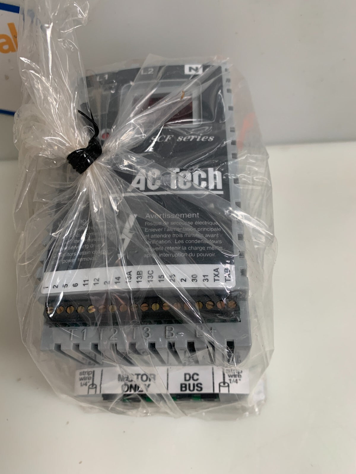 AC TECH  Variable Speed AC Motor Drive  SF10551