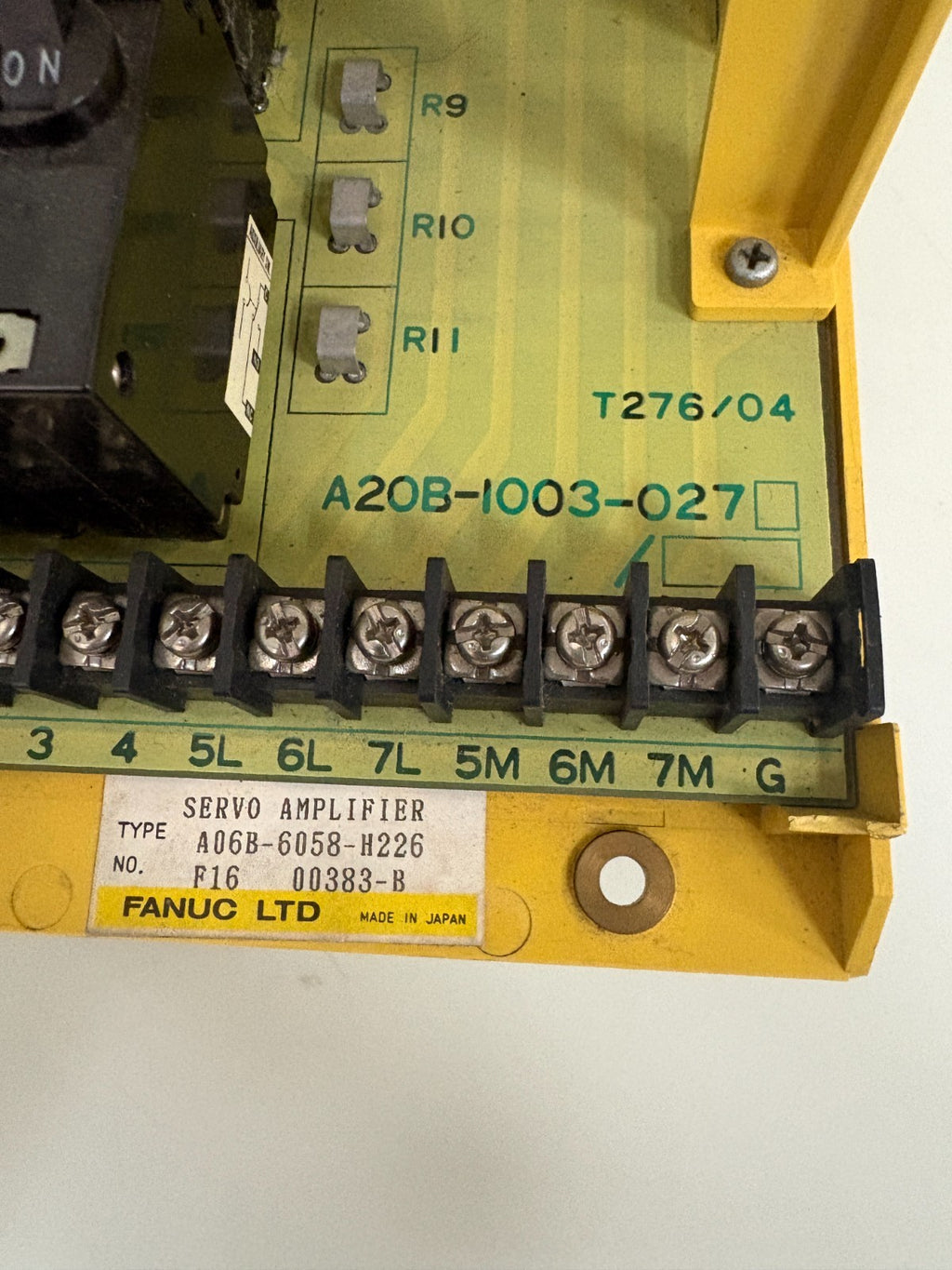 GE FANUC SERVO AMPLIFIER A06B-6058-H2262