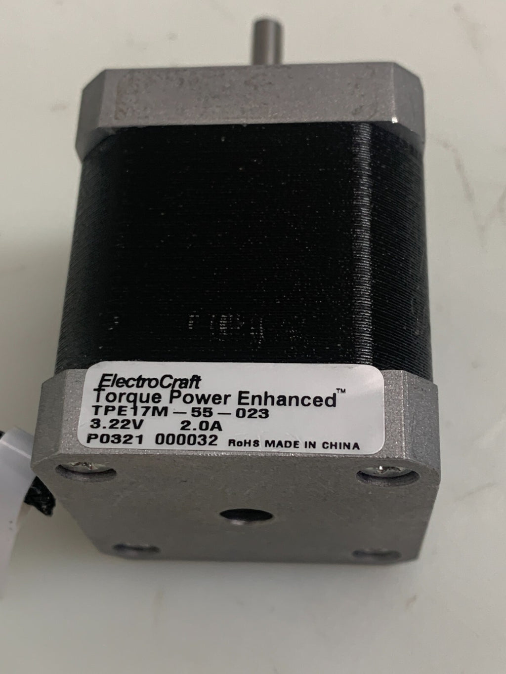 ELECTRO CRAFT / Torque Power Enhanced   Stepper Motor TPE17M-55-023