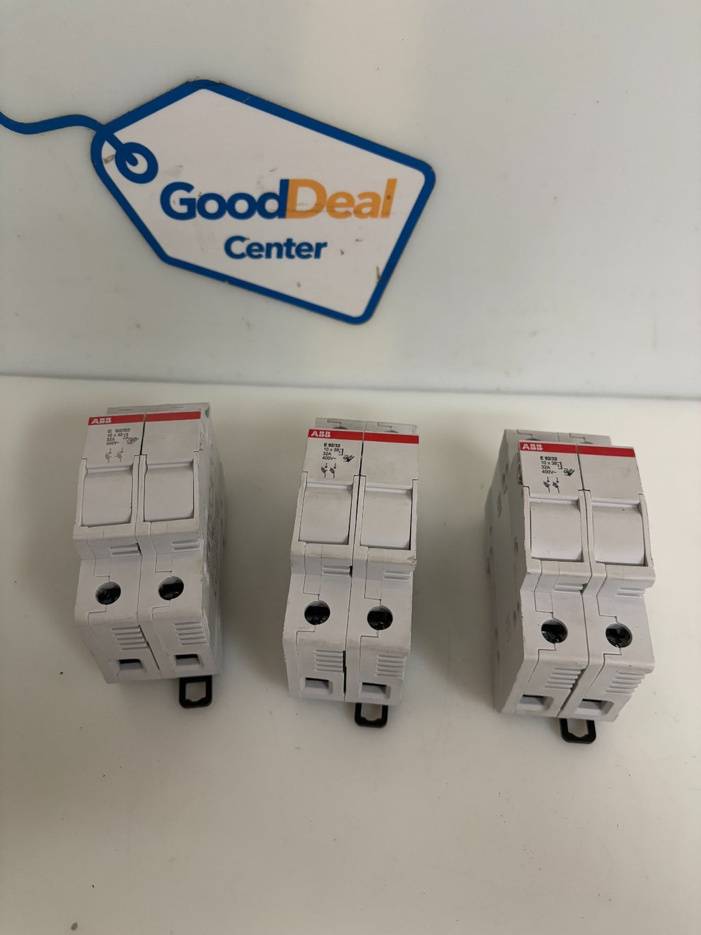 LOT OF 3 ABB FUSE SWITCH DISCONNECT 32A W/FUSES0