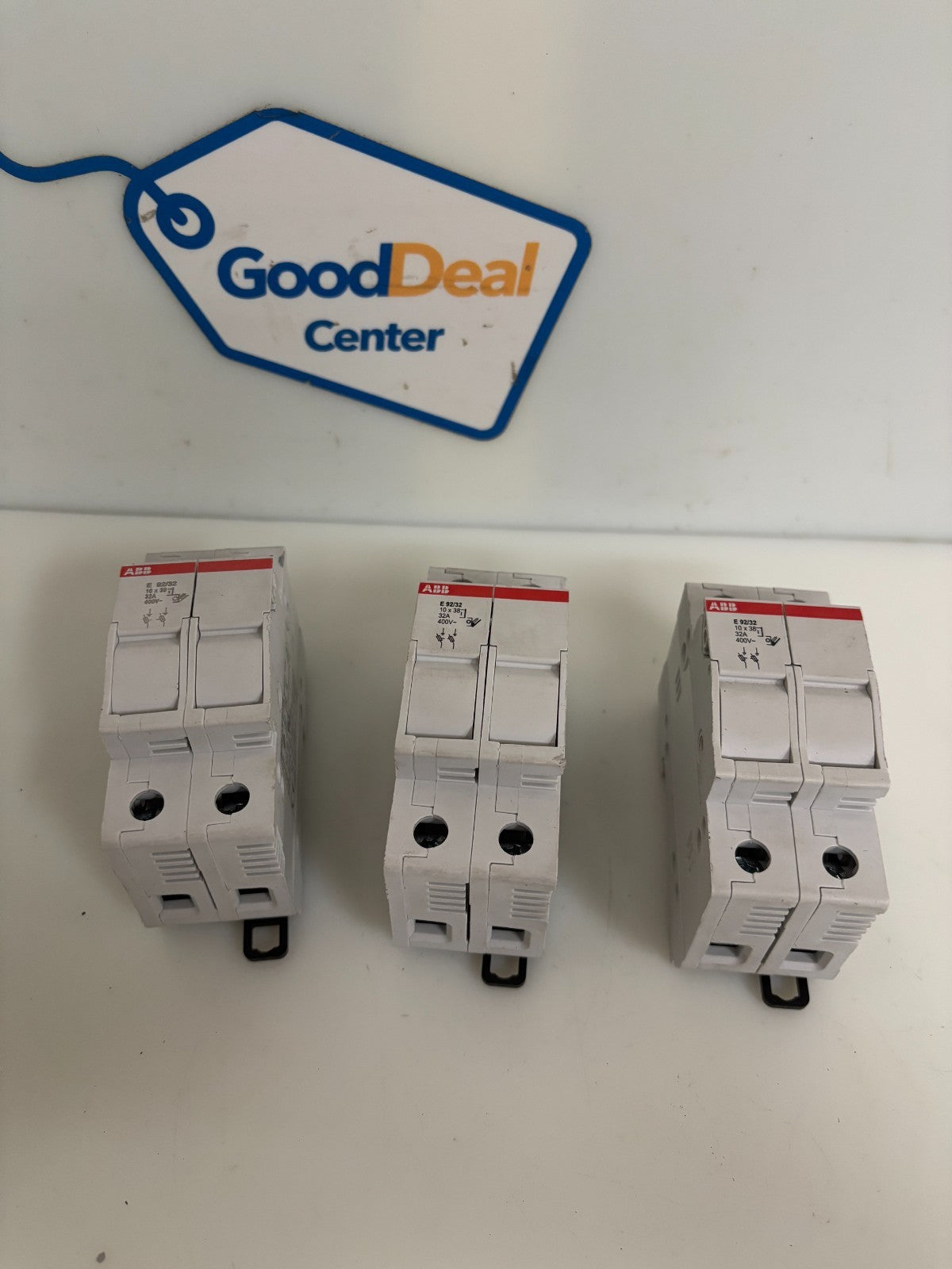 LOT OF 3 ABB FUSE SWITCH DISCONNECT 32A W/FUSES0