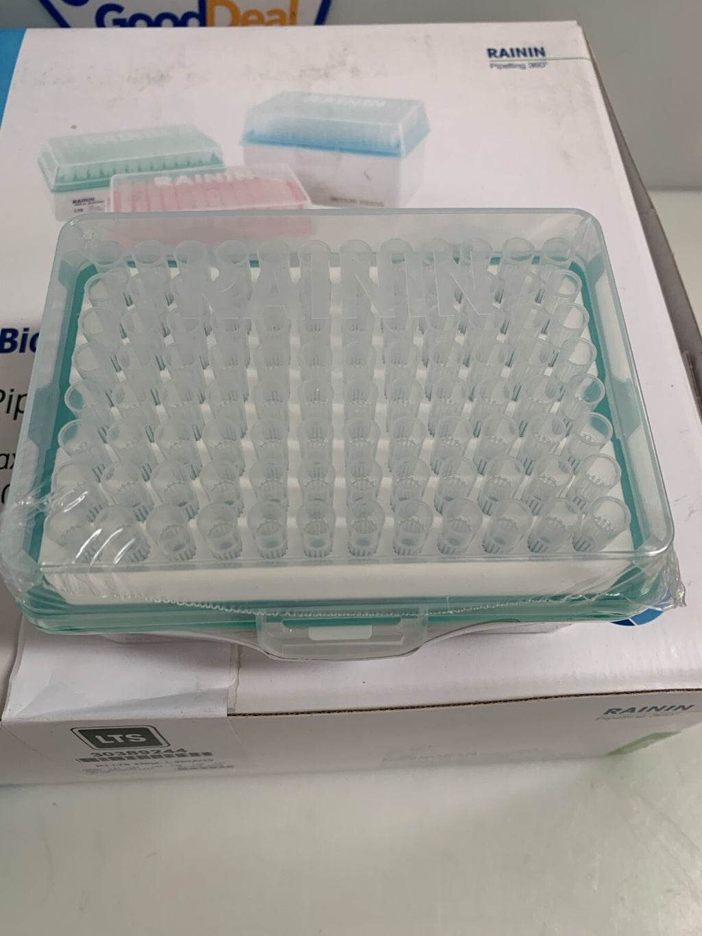 LOT OF 10 METTLER TOLEDO RAININ BIO CLEAN ULTRA 250uL PIPETTE TIPS 30389244