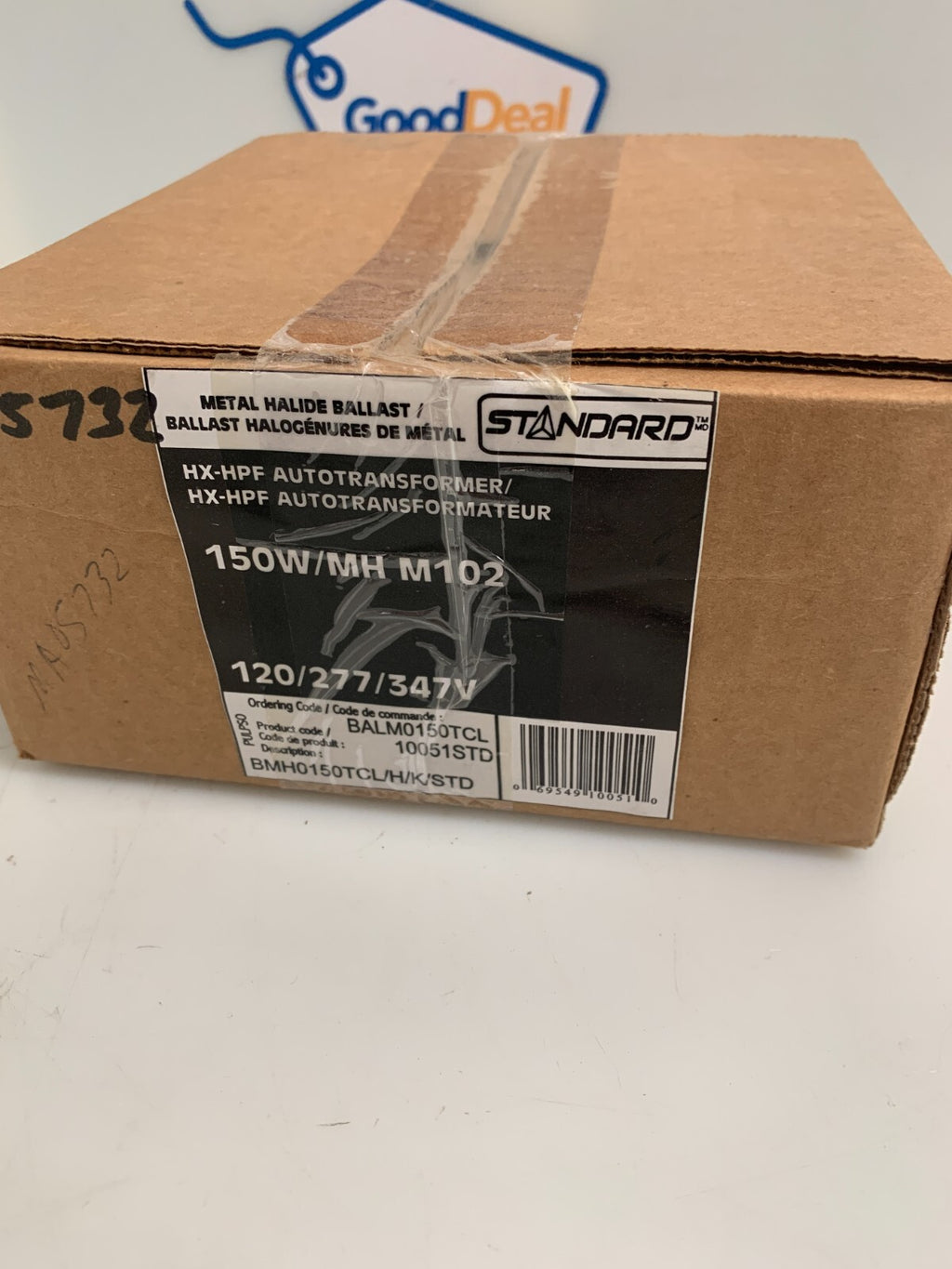 STANDARD METAL HALIDE BALLAST BALM0150TCL