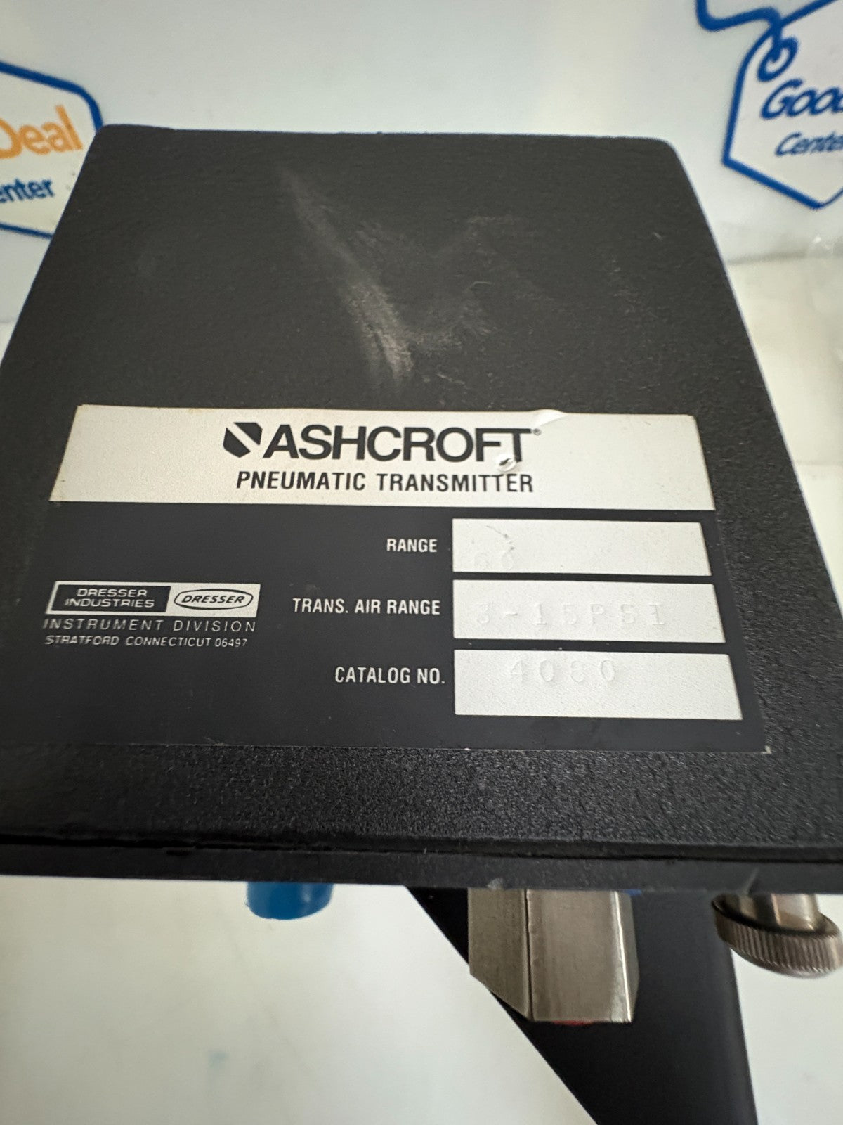 ASHCROFT PNEUMATIC TRANSMITTER 4080 4