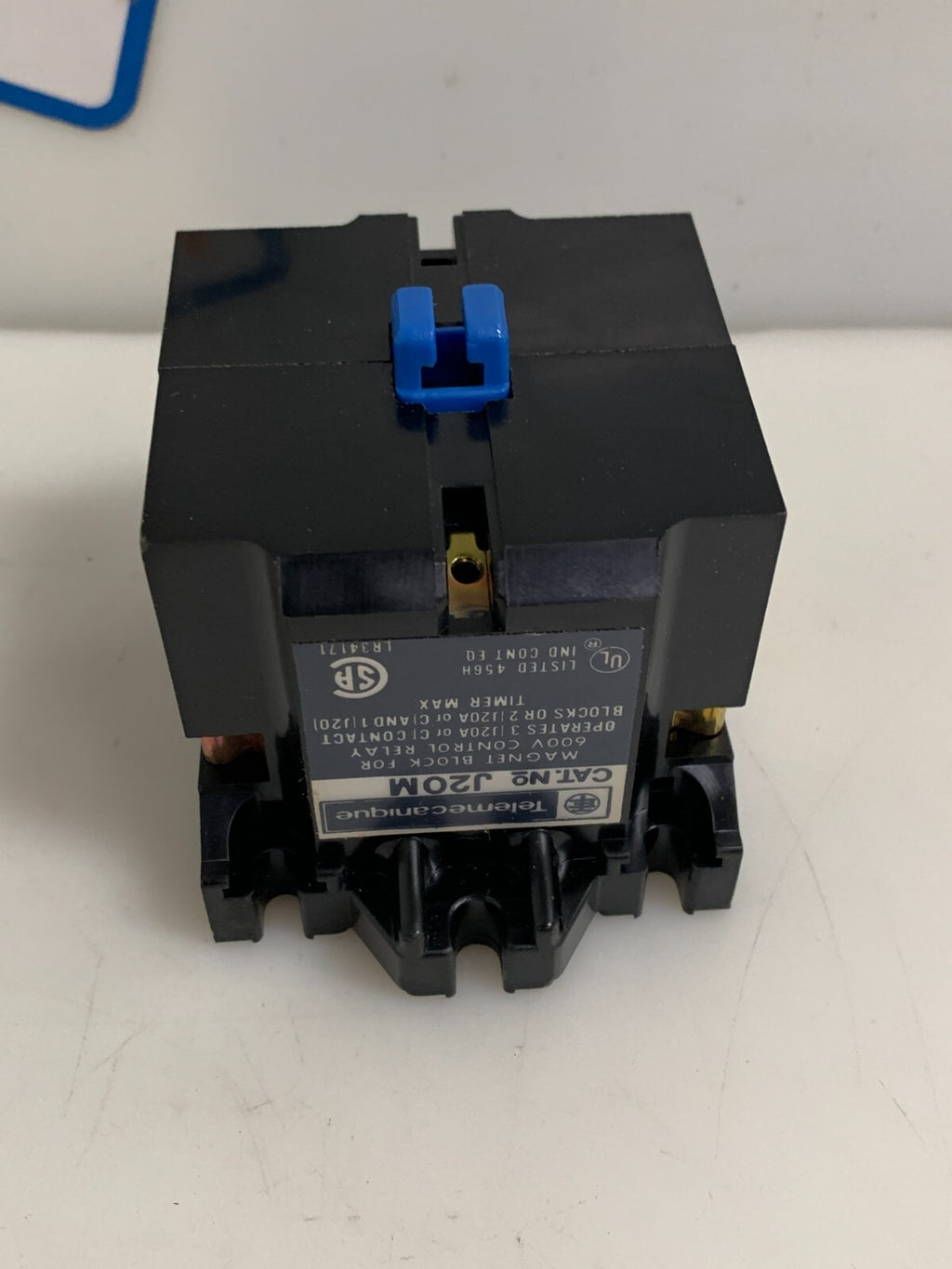 TELEMECANIQUE (GOULD) MAGNET BLOCK J20M FOR 600V CONTROL RELAY