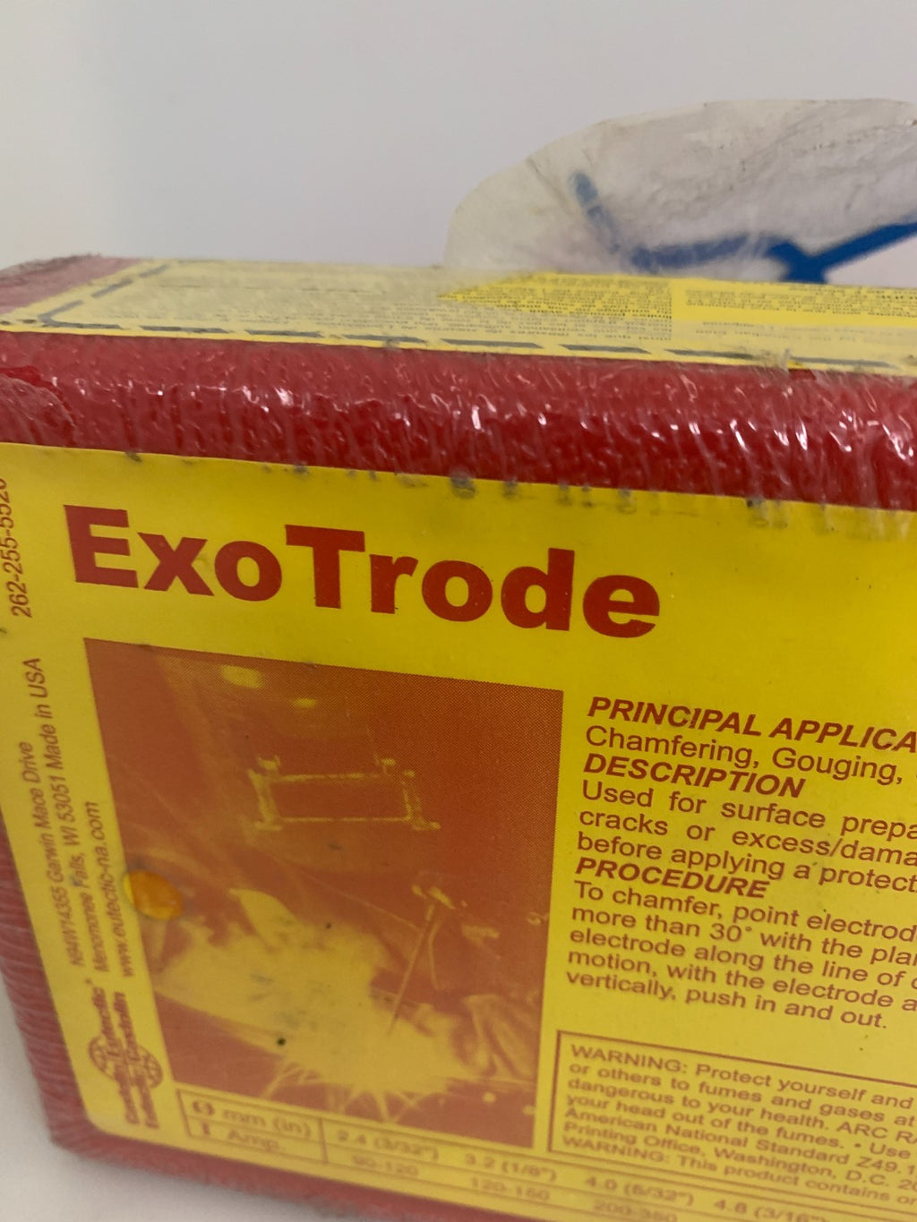 CASTOLIN EUTECTIC EXO TRODE CUTTING AND PIERCING ALL METALS 11.5 LB