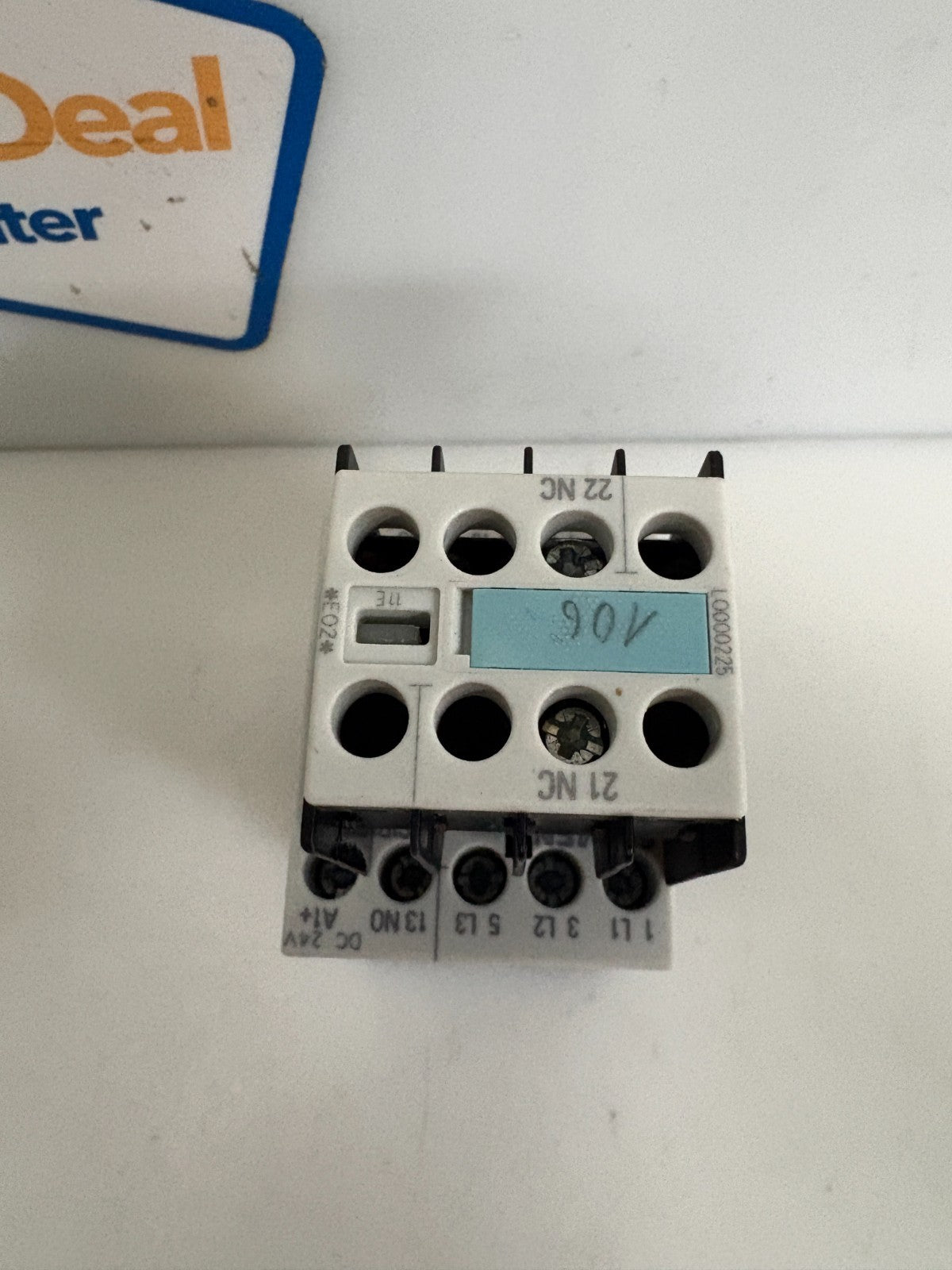 SIEMENS CONTACTOR 3RT1016-1BB41 G/000303-EO