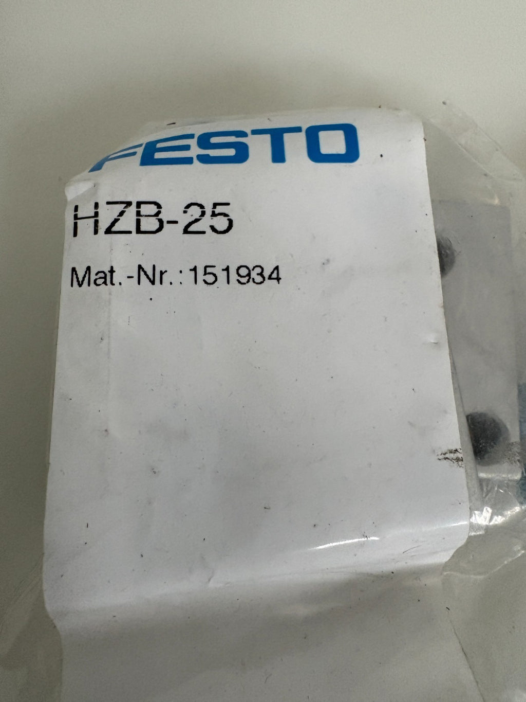 LOT OF 4 FESTO FOOT MOUNTING HZB-25 151934