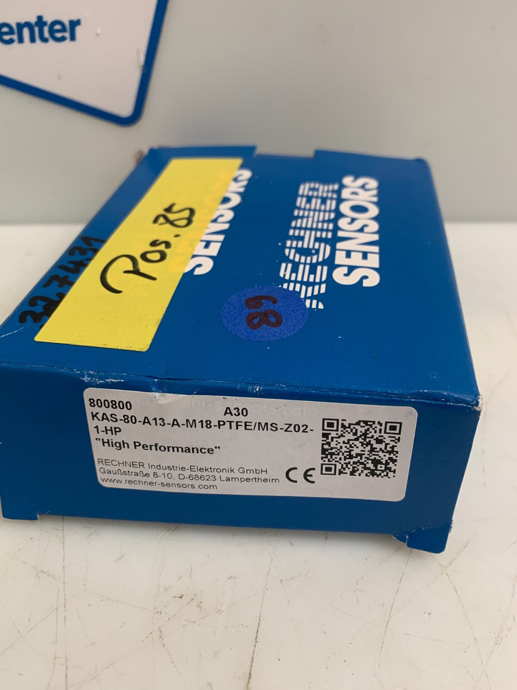 RECHNER  KAS-80-A13-A  Capacitive Sensor