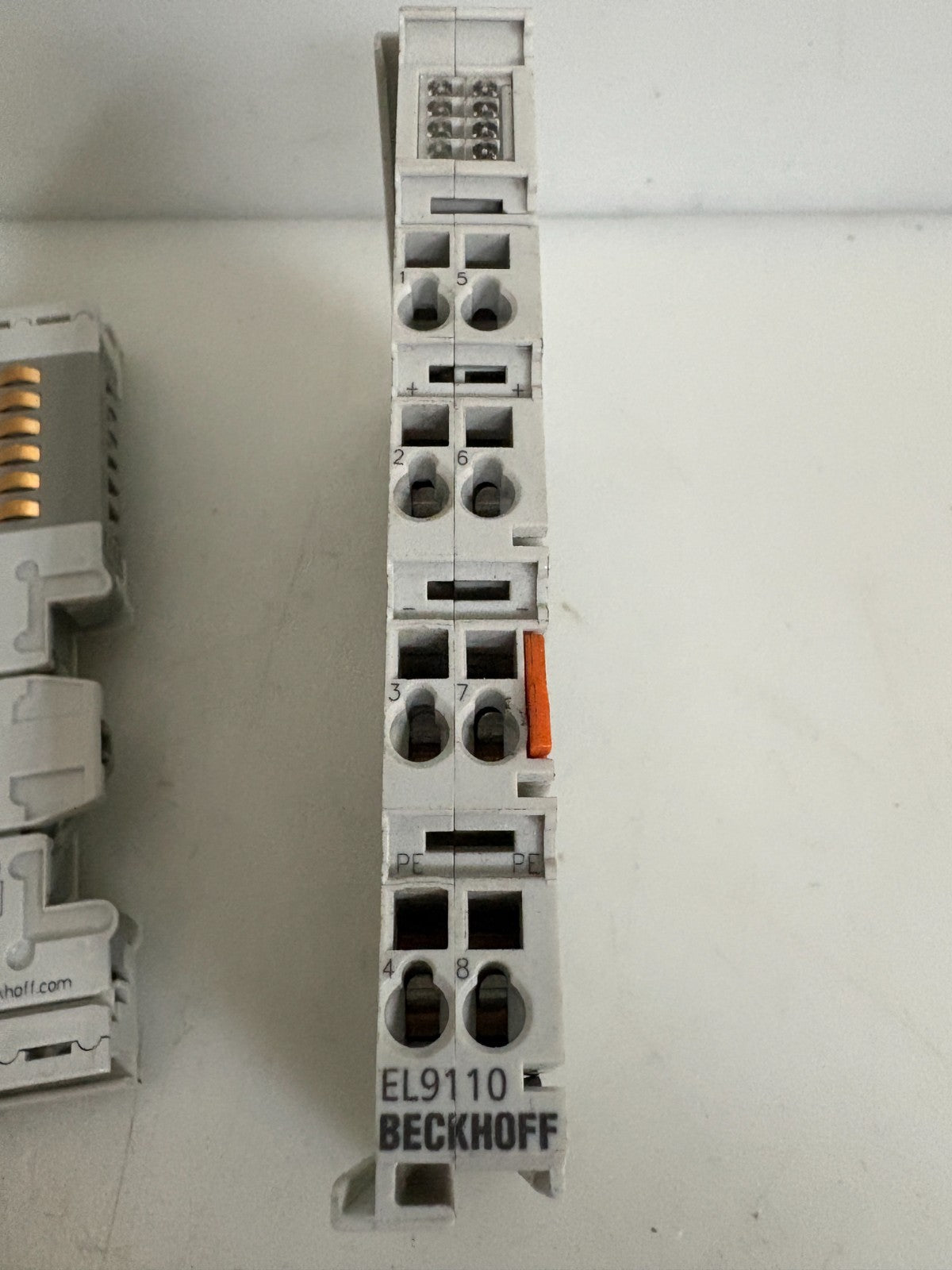 LOT OF 3 BECKHOFF VOLTAGE SUPPLY TERMINAL EL9110