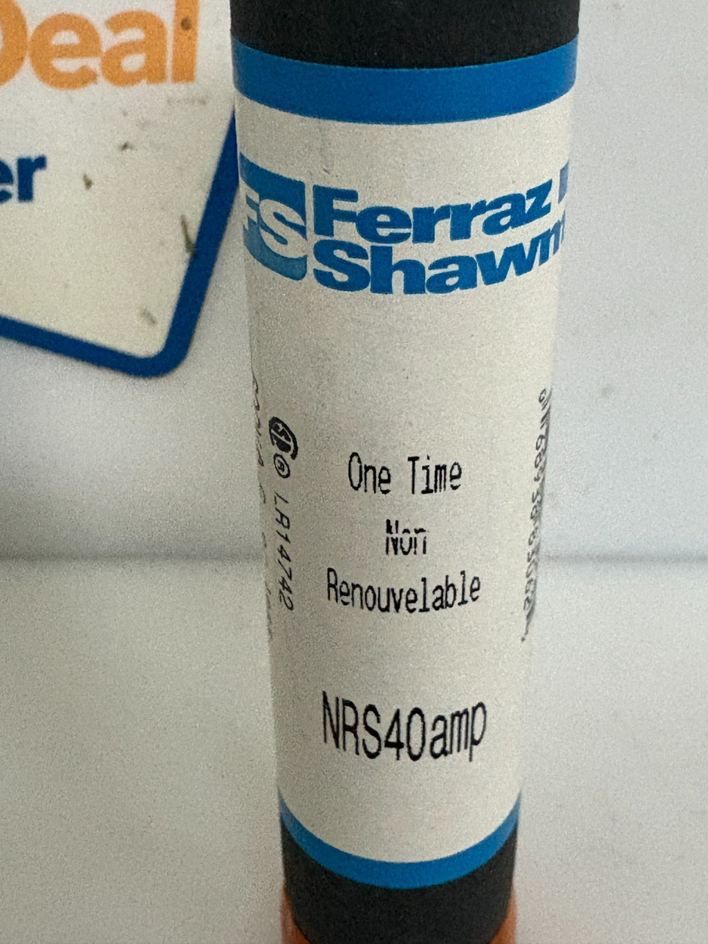 BOX OF 10 FERRAZ SHAWMUT 40 AMP 600V NRS40AMP1