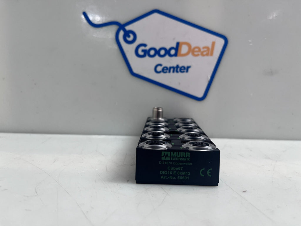 MURR ELEKTRONIK DI16 E 8XM12  I/O Extension Module Cube 67 566013