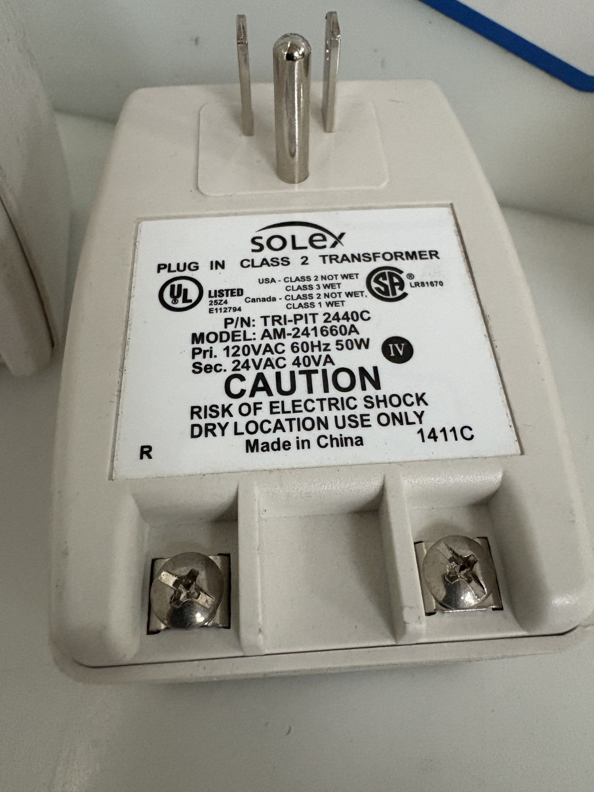 LOT OF 3 SOLEX TRANSFORMER TRI-PIT 2440C1