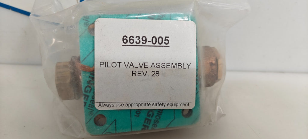 EMERSON FISHER ROSEMOUNT PILOT VALVE ASSY 6639-005 REV 281
