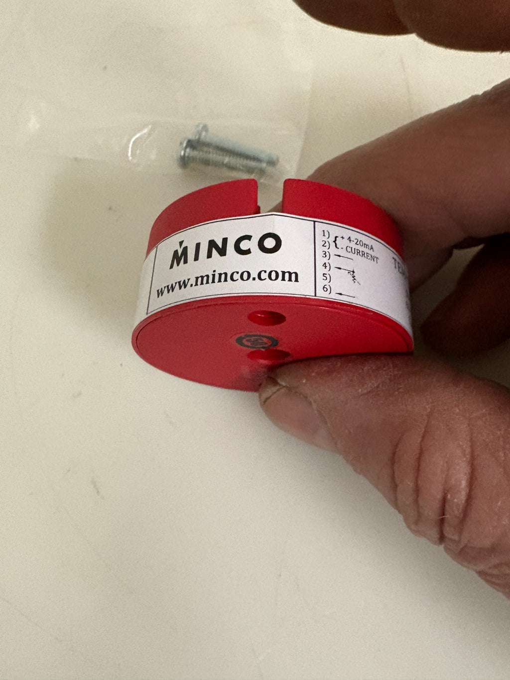 MINCO TEMPERATURE TRANSMITTER TEMPTRAN TT508 (0-100) F123
