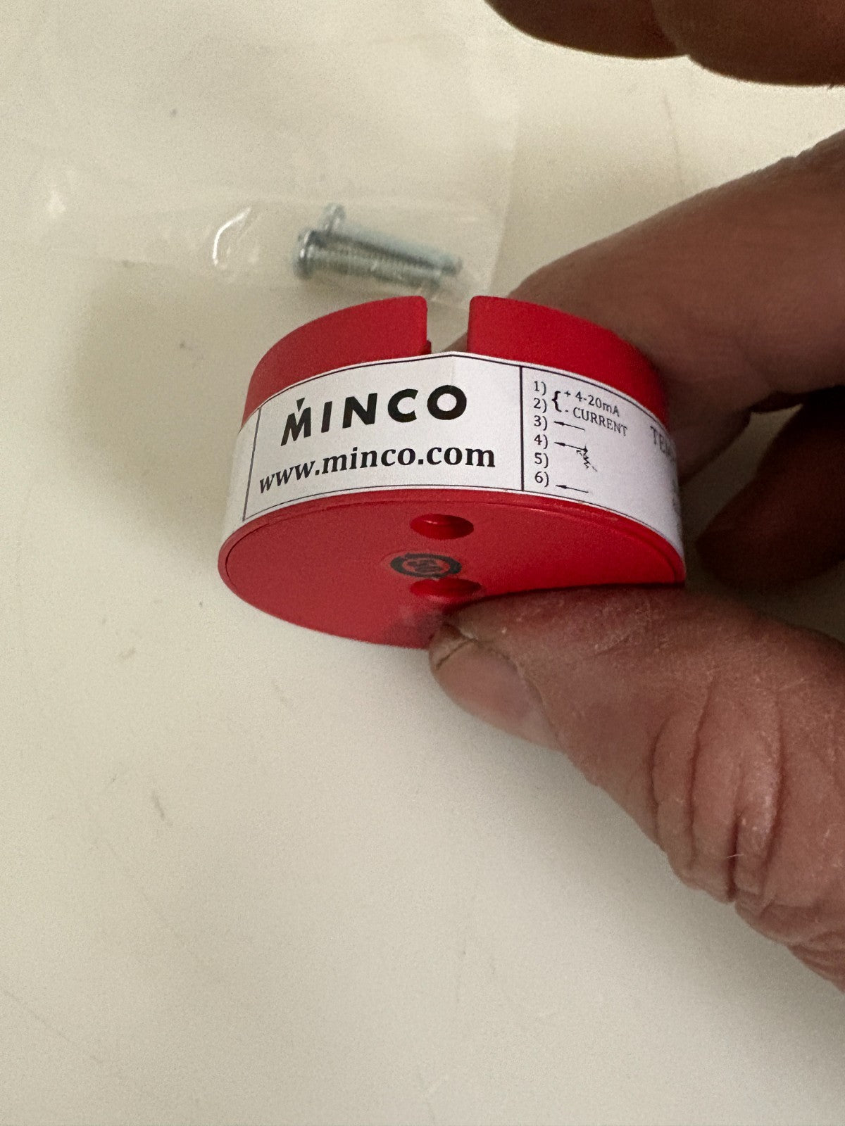 MINCO TEMPERATURE TRANSMITTER TEMPTRAN TT508 (0-100) F123