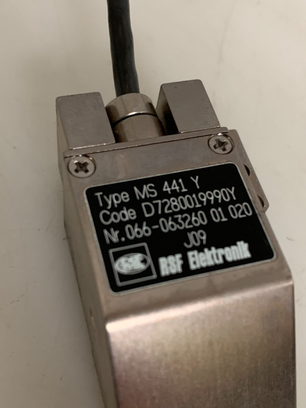 RSF ELECTRONIK SCANNER HEAD MS441Y D7280019990Y