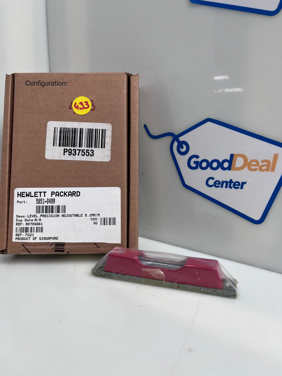 HP 5851-0499 Level Precision Adjustable 0.1MM/M
