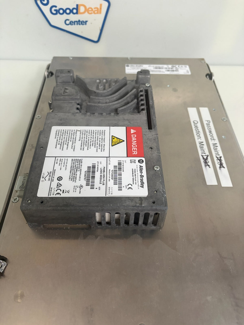 ALLEN BRADLEY PANEL VIEW PLUS 1250 2711P-RDB12C