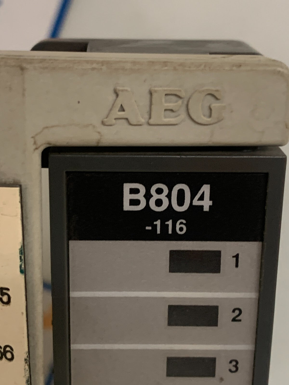 MODICON B 804-116 AEG OUTPUT MODULE AS-B804-1162