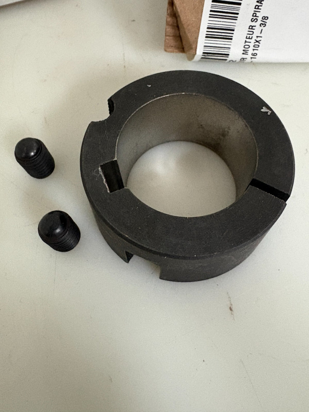 LOT OF 2 B&B TAPER LOCK BUSHING 1610X1-3/81