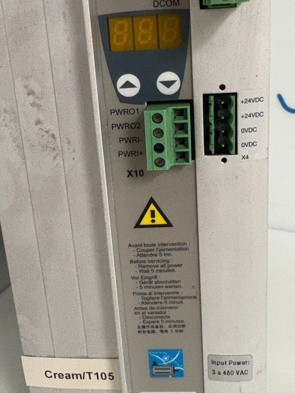 SCHNEIDER TELEMECANIQUE LEXIUM 15 MP SERVO CONTROLLER LXM15MD40N4