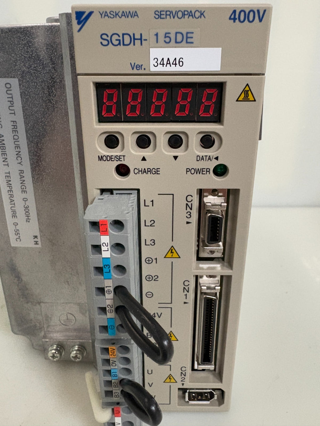 YASKAWA SERVOPACK SGDH-15DE