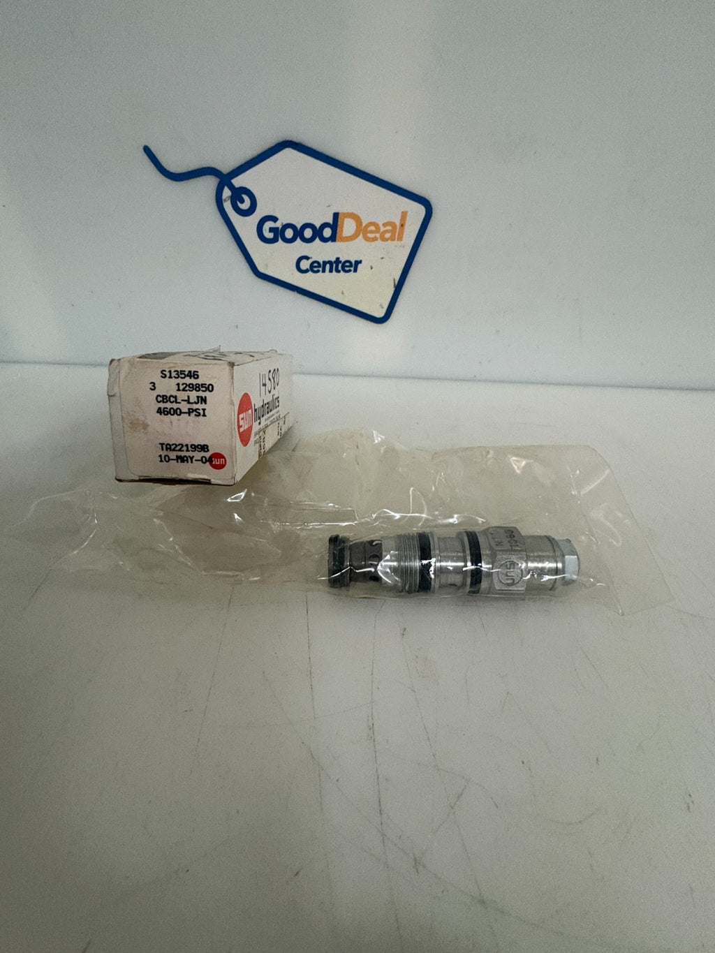 SUN HYDRAULICS COUNTER BALANCE VALVE CBCL-LJN0