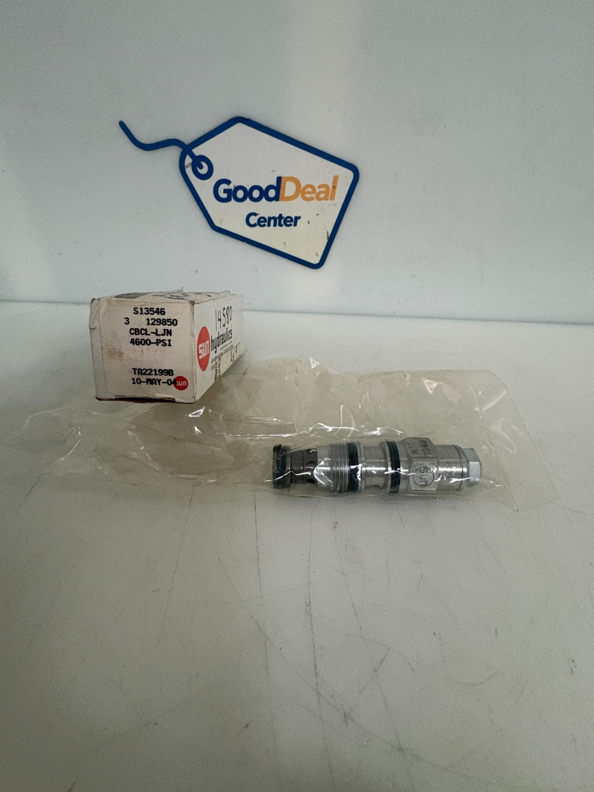 SUN HYDRAULICS COUNTER BALANCE VALVE CBCL-LJN0