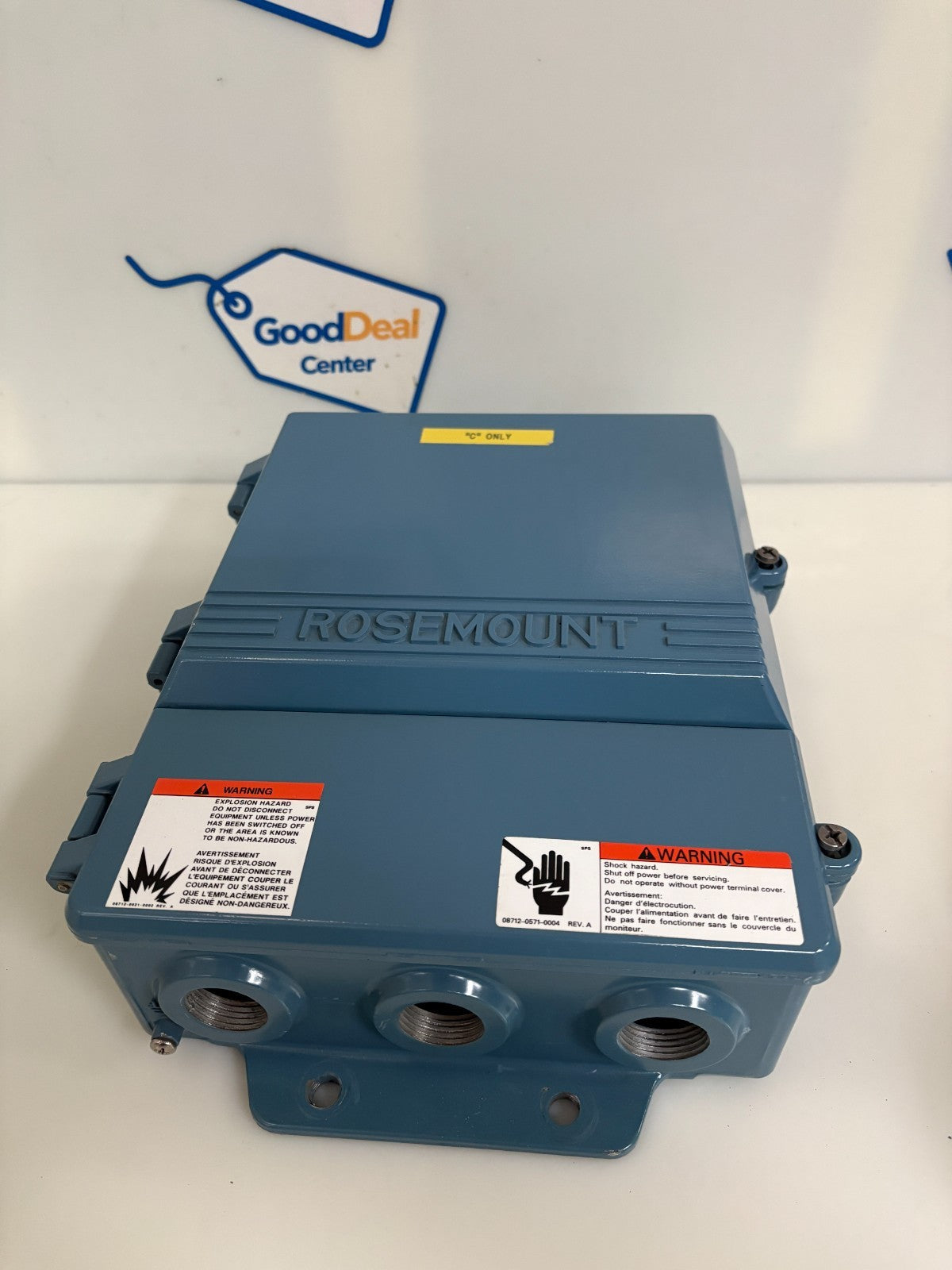 ROSEMOUNT SMART FAMILY MAGNETIC FLOW TRANSMITTER 87122CR12