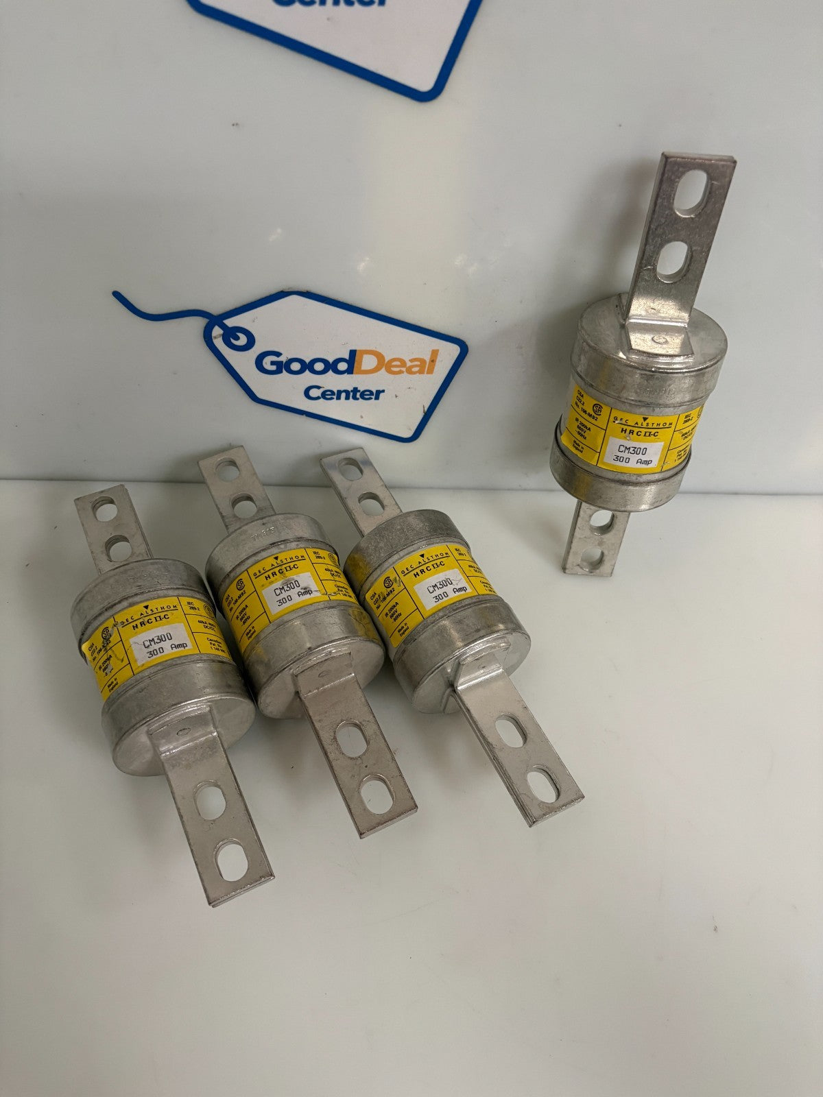 LOT OF 4 GEC ALSTHOM HRC IIC CM 300 300 AMP