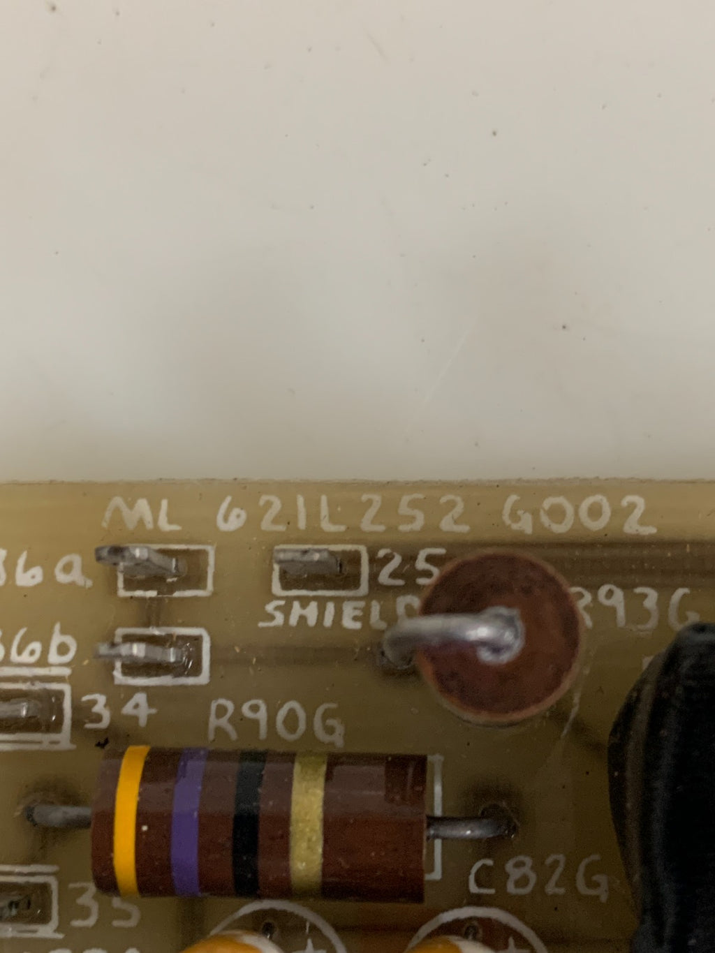 GENERAL ELECTRIC GATE PULSE ISOLATION ML621L252 G002 199 B 1992-0