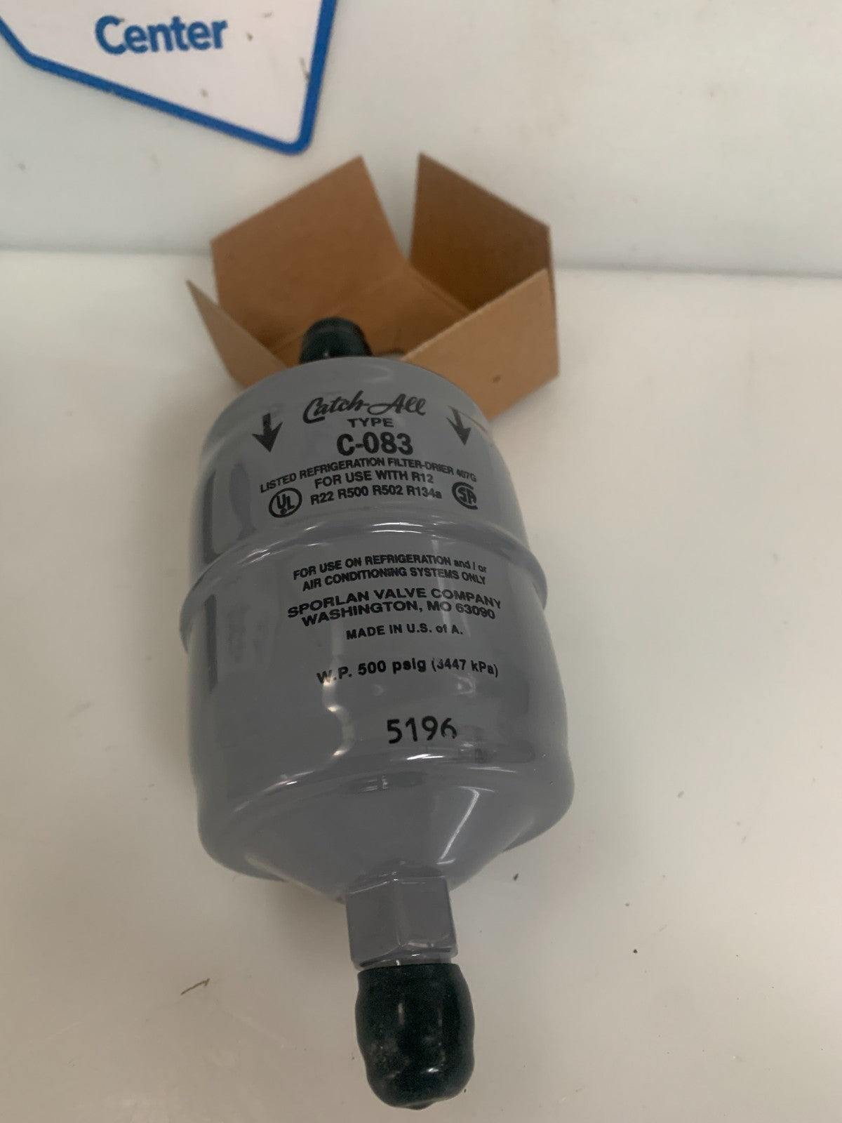 SPORLAN CATCH-ALL 3/8" FILTER DRIER C-083