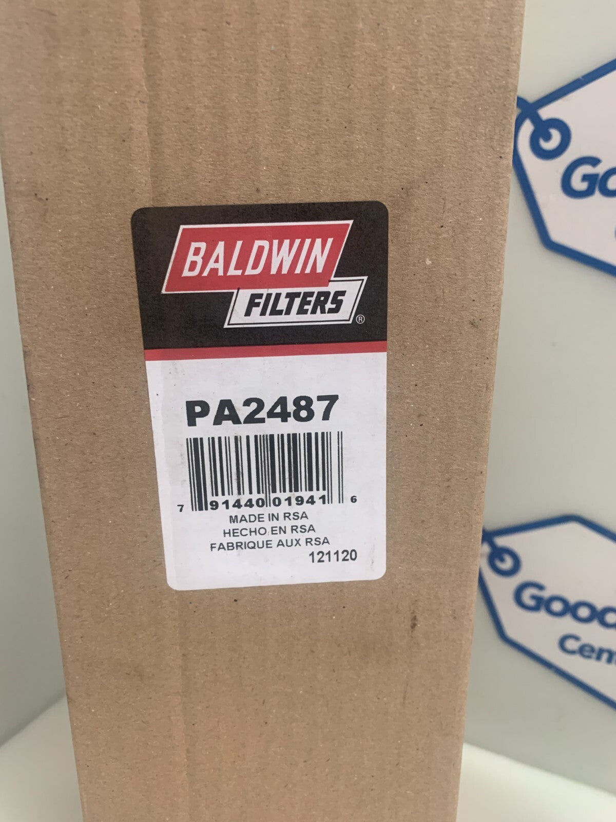 BALDWIN FILTERS   Air Filter (Inner Flanged)  PA2487