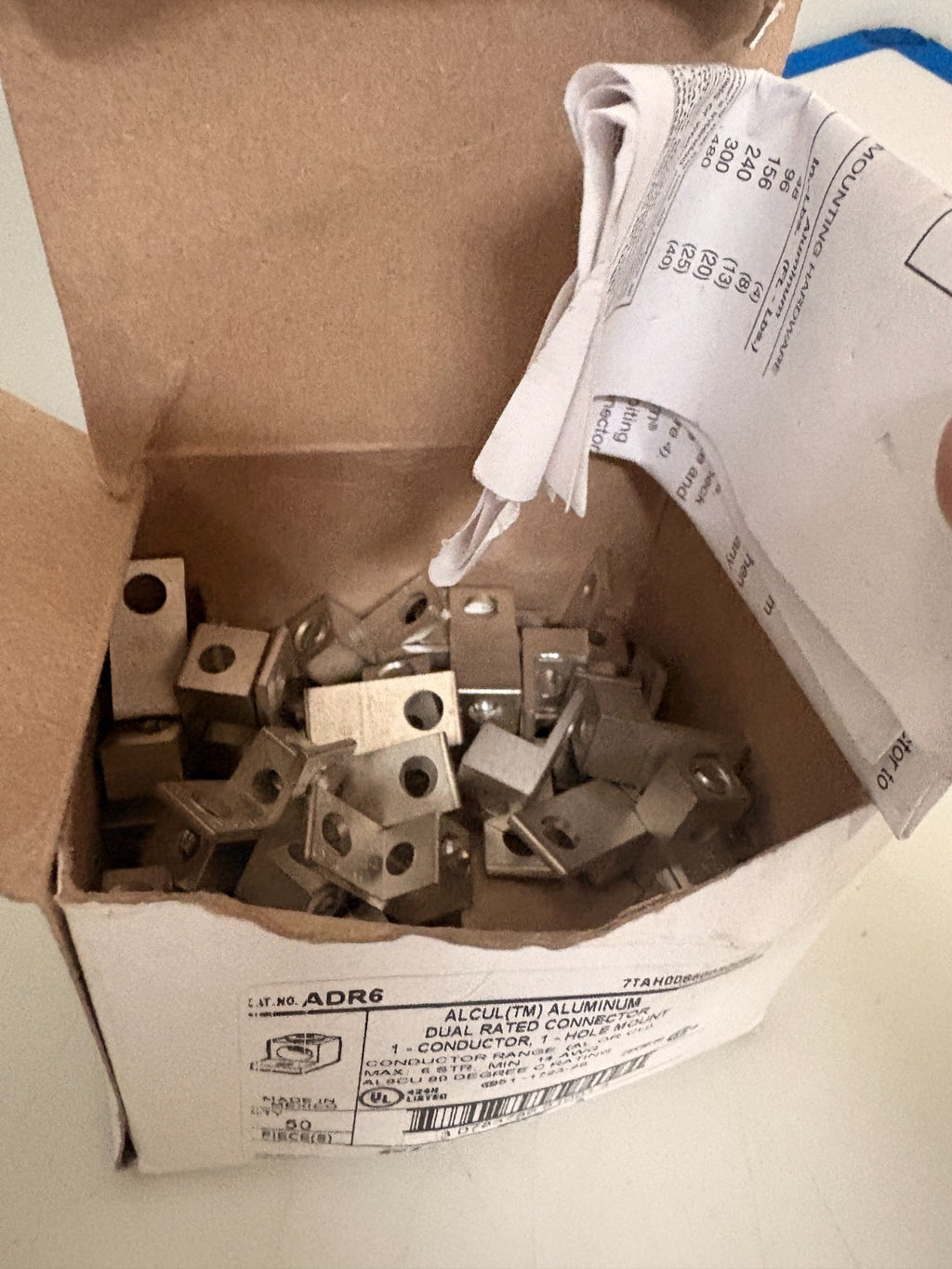 BLACKBURN ALCUL ALUM. DUAL CONNECTOR ADR6 3