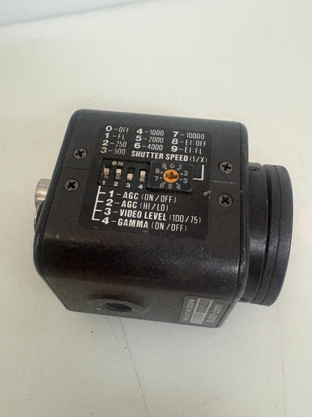 WATEC COLOR CCD INDUSTRIAL CAMERA WAT-221S1