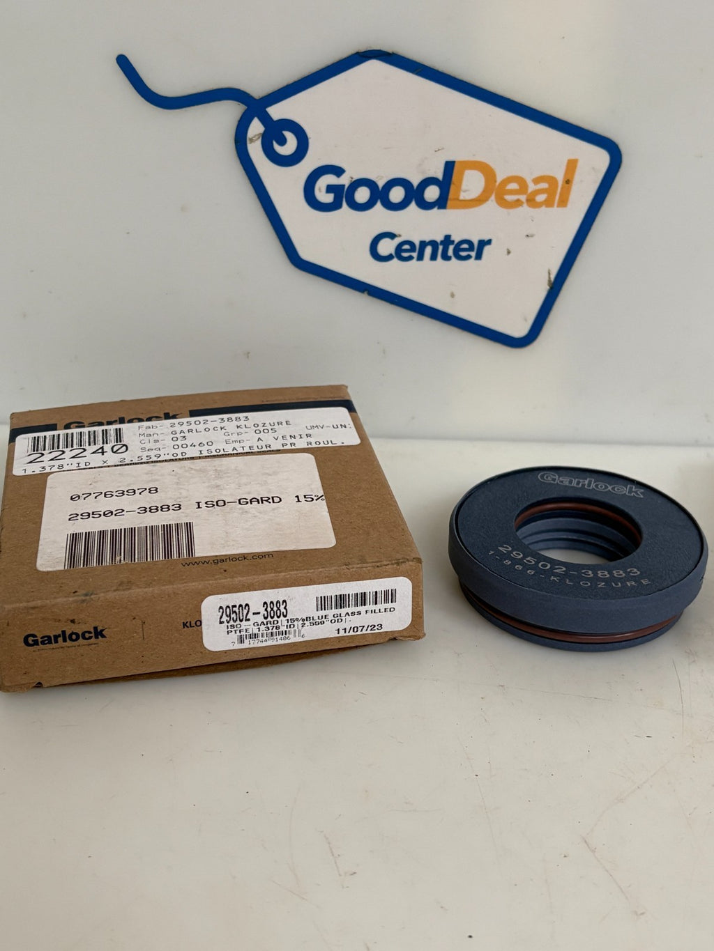 GARLOCK KLOZURE BEARING ISOLATOR 29502-38830